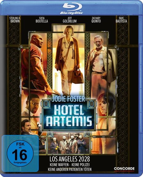 Hotel Artemis (Blu-ray), Blu-ray Disc