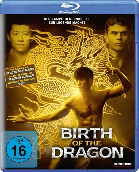 Birth of the Dragon (Blu-ray), Blu-ray Disc