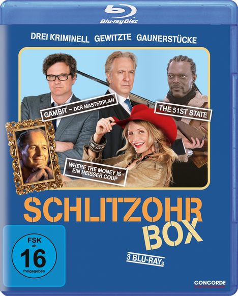 Schlitzohr-Box (3 Filme) (Blu-ray), 3 Blu-ray Discs