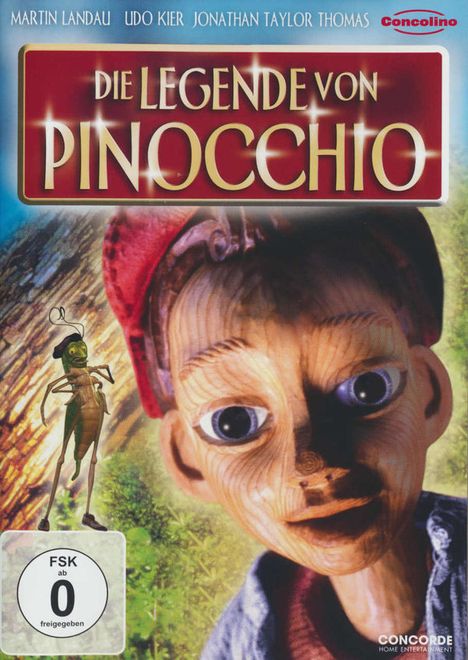Die Legende von Pinocchio (1996), DVD