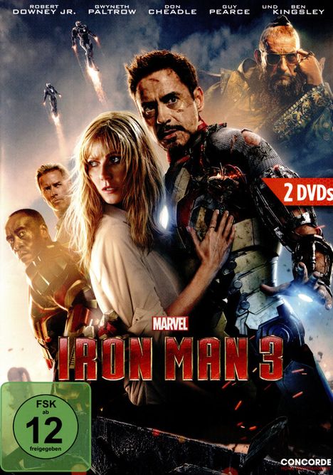 Iron Man 3 (Special Edition), 2 DVDs