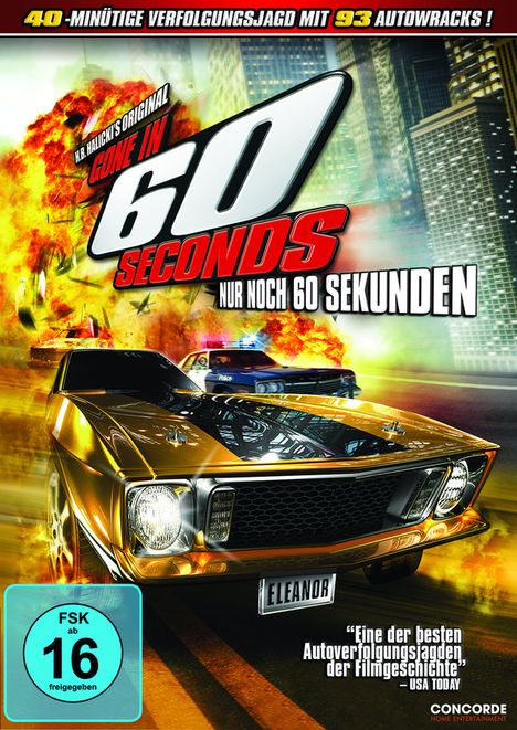 Gone in 60 Seconds, 2 DVDs