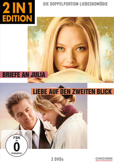 Briefe an Julia / Liebe auf den zweiten Blick, 2 DVDs