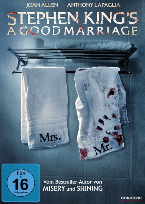 Stephen King's A Good Marriage, DVD