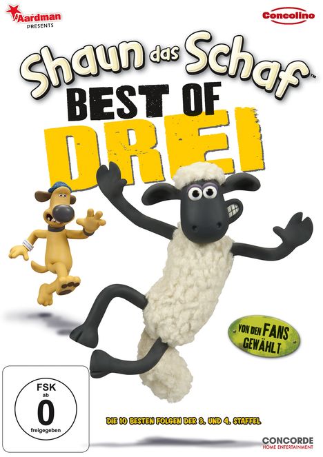 Shaun das Schaf - Best of Drei, DVD