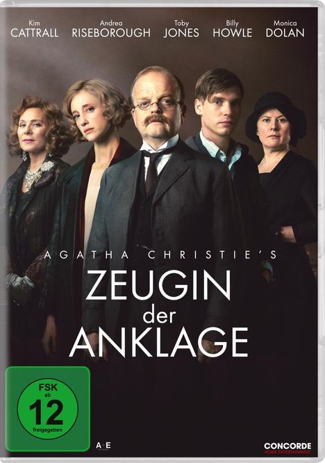 Zeugin der Anklage (2016), DVD