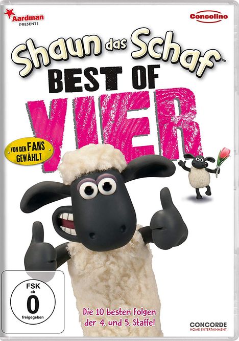 Shaun das Schaf - Best of Vier, DVD