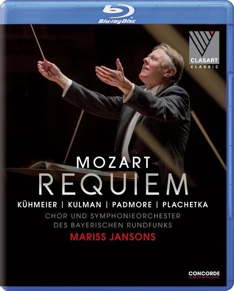 Wolfgang Amadeus Mozart (1756-1791): Requiem KV 626, Blu-ray Disc