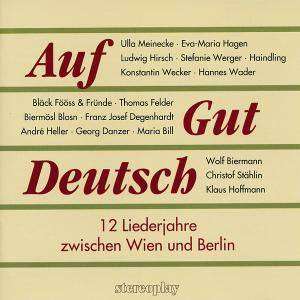 Auf gut deutsch: 12 Liederjahre zwischen Wien und Berlin, CD