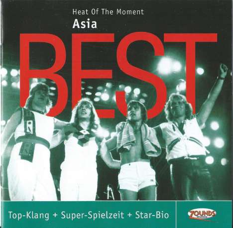 Asia: Heat Of The Moment - Best, CD