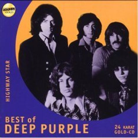 Deep Purple: Highway Star - Best Of Deep Purple (24 Karat Gold-CD), CD