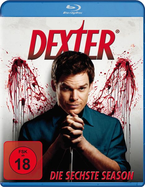 Dexter Staffel 6 (Blu-ray), 1 Blu-ray Disc und 3 DVDs