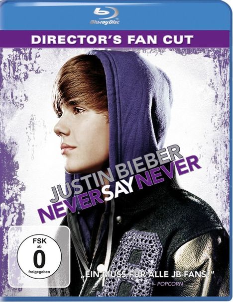 Justin Bieber - Never Say Never (Blu-ray), Blu-ray Disc