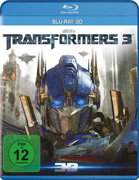 Transformers 3 (3D Blu-ray), Blu-ray Disc