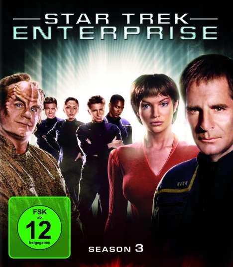 Star Trek Enterprise Season 3 (Blu-ray), 6 Blu-ray Discs