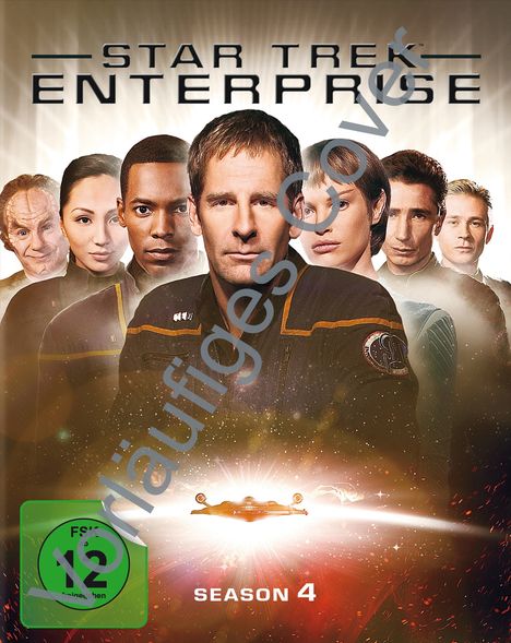 Star Trek Enterprise Staffel 4 (Blu-ray), 6 Blu-ray Discs