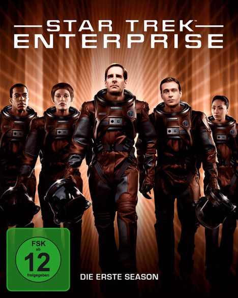 Star Trek Enterprise Staffel 1 (Blu-ray), 6 Blu-ray Discs