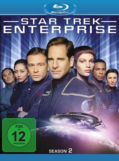 Star Trek Enterprise Season 2 (Blu-ray), 6 Blu-ray Discs