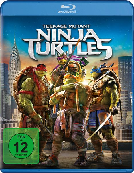 Teenage Mutant Ninja Turtles (2014) (Blu-ray), Blu-ray Disc