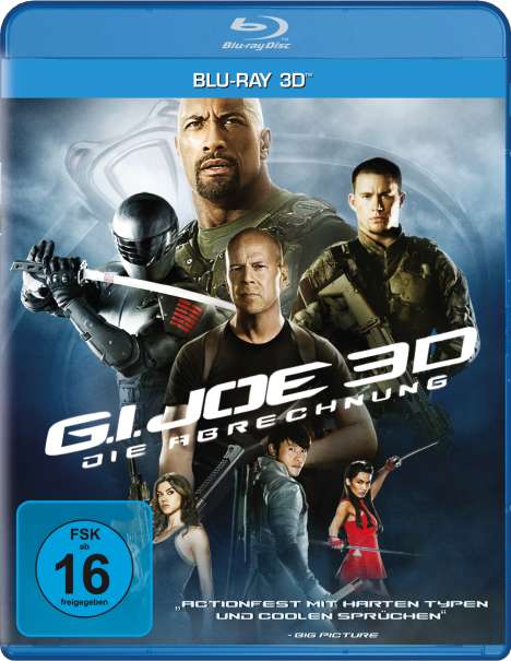 G.I. Joe - Die Abrechnung (3D Blu-ray), Blu-ray Disc