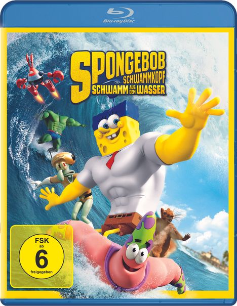 SpongeBob Schwammkopf: Schwamm aus dem Wasser (Blu-ray), Blu-ray Disc