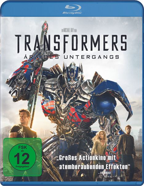 Transformers 4: Ära des Untergangs (Blu-ray), Blu-ray Disc