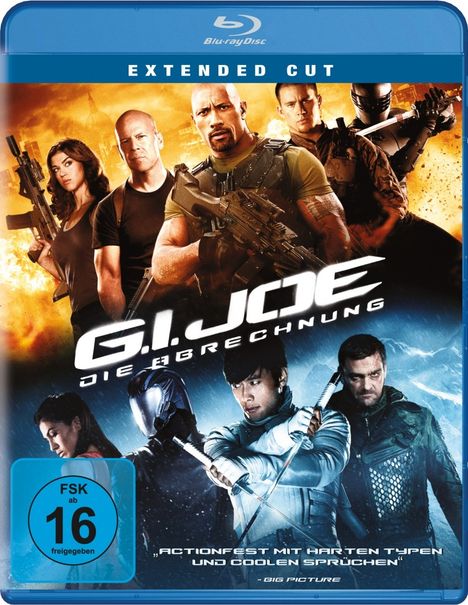 G.I. Joe - Die Abrechnung (Blu-ray), Blu-ray Disc