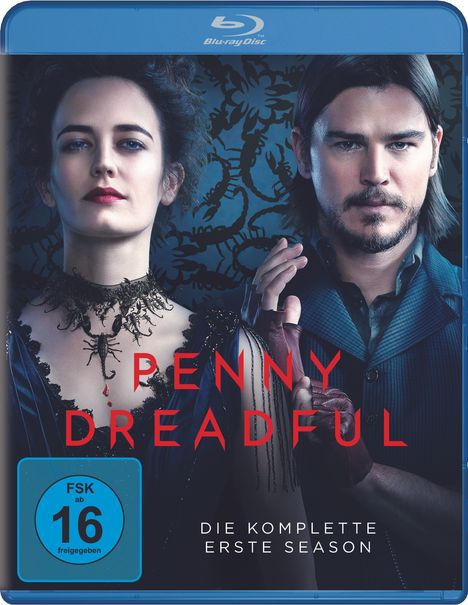 Penny Dreadful Season 1 (Blu-ray), 3 Blu-ray Discs