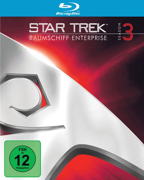Star Trek Raumschiff Enterprise Staffel 3 (Blu-ray), 6 Blu-ray Discs