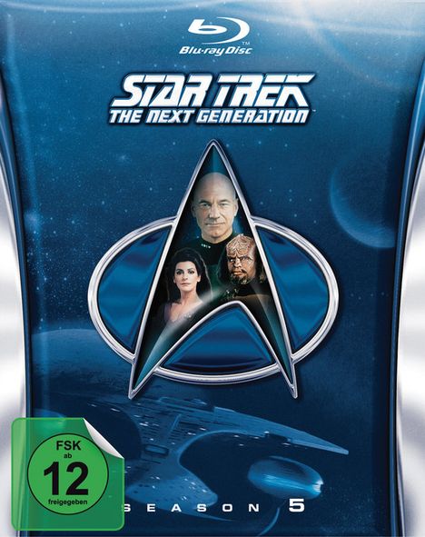 Star Trek: The Next Generation Staffel 5 (Blu-ray), 6 Blu-ray Discs
