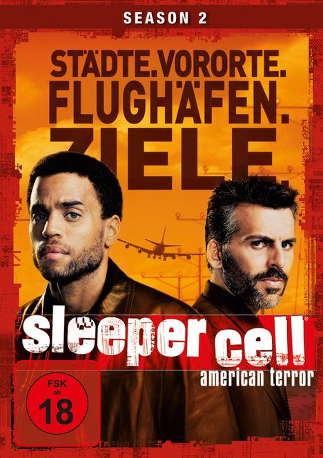 Sleeper Cell Season 2, 3 DVDs