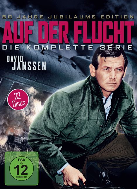 Auf der Flucht (Komplette Serie), 32 DVDs