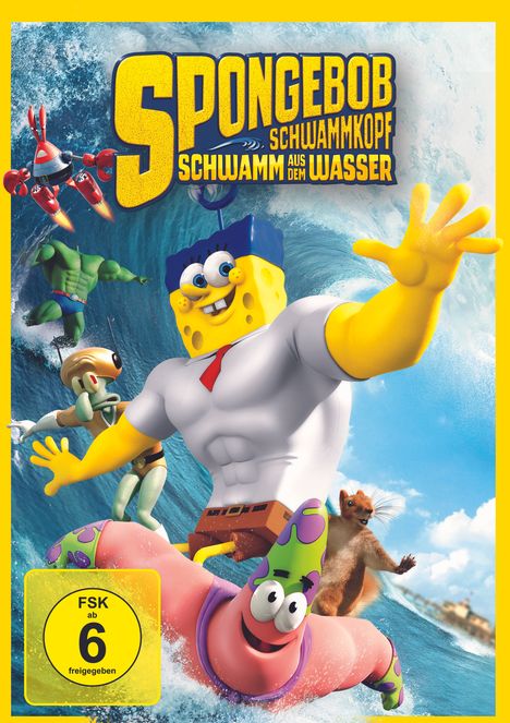SpongeBob Schwammkopf: Schwamm aus dem Wasser, DVD