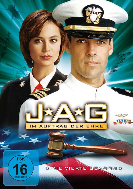 J.A.G. - Im Auftrag der Ehre Season 4, 6 DVDs