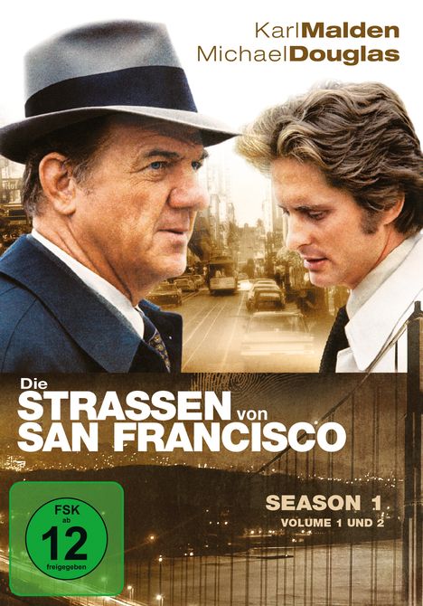 Die Straßen von San Francisco Staffel 1, 8 DVDs