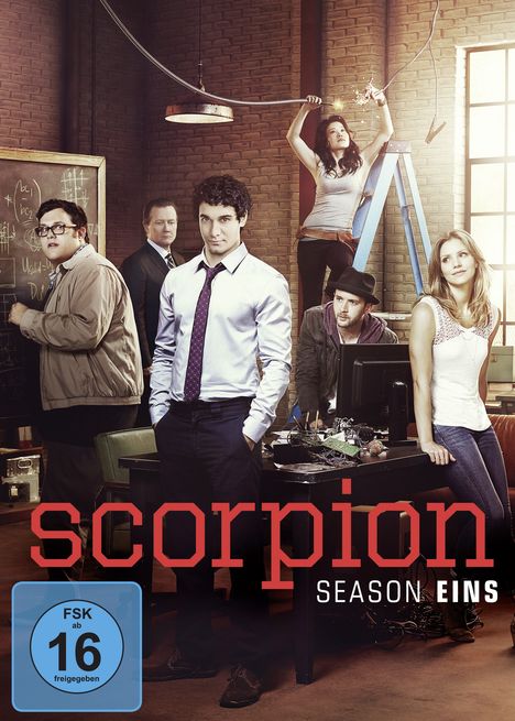 Scorpion Staffel 1, 6 DVDs