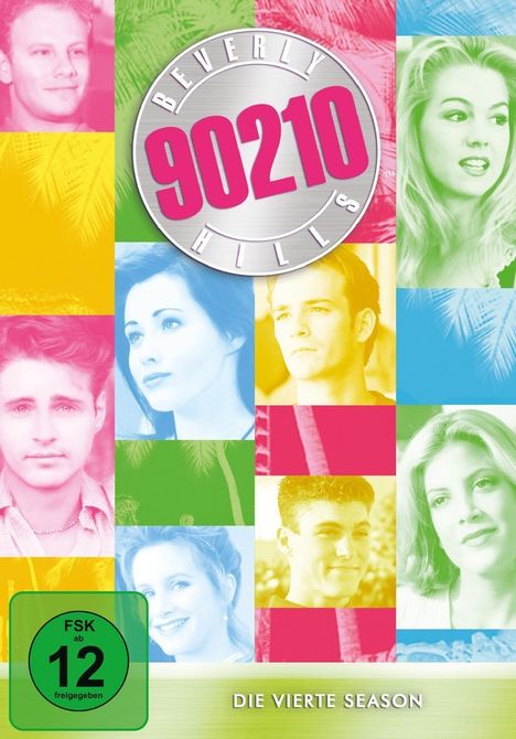 Beverly Hills 90210 Staffel 4, 8 DVDs