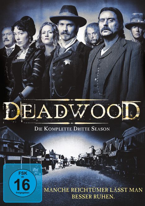 Deadwood Staffel 3, 4 DVDs