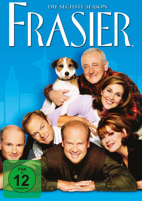 Frasier Season 6, 4 DVDs