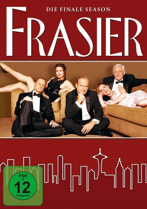 Frasier Season 11 (finale Staffel), 4 DVDs