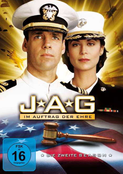 J.A.G. - Im Auftrag der Ehre Season 2, 4 DVDs