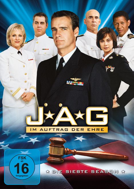 J.A.G. - Im Auftrag der Ehre Season 7, 5 DVDs