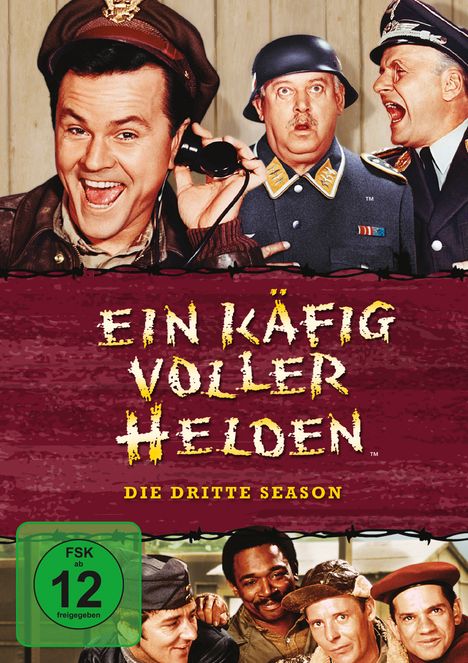 Ein Käfig voller Helden Season 3, 5 DVDs