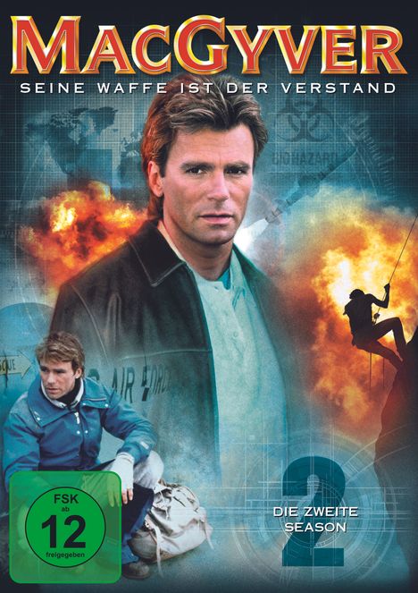 MacGyver Season 2, 6 DVDs