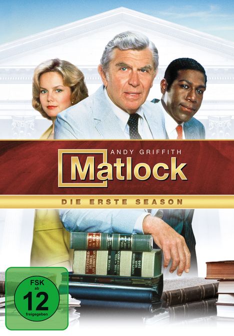 Matlock Staffel 1, 7 DVDs