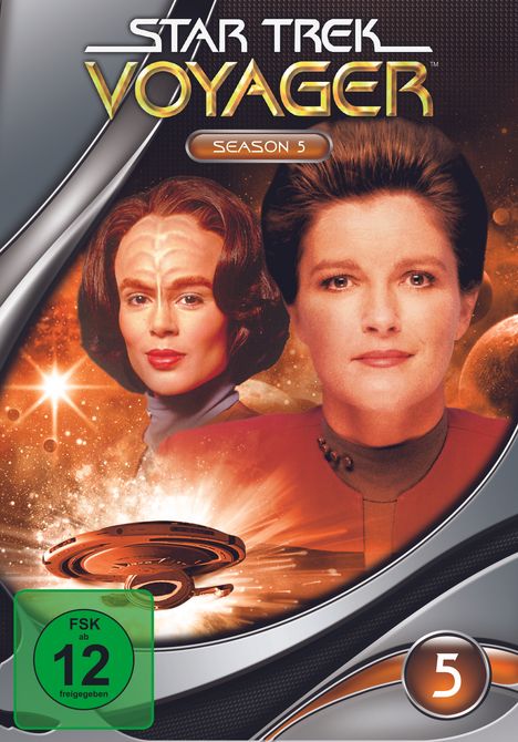 Star Trek Voyager Season 5, 7 DVDs