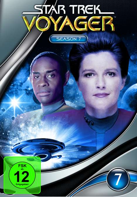 Star Trek Voyager Season 7, 7 DVDs