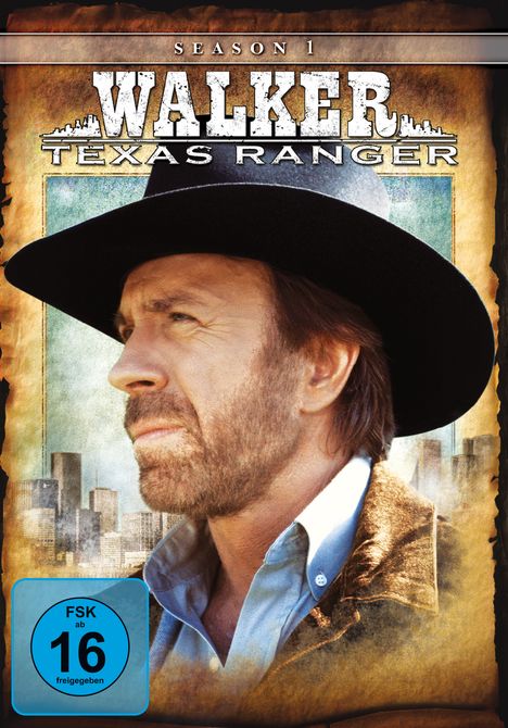 Walker, Texas Ranger Season 1, 7 DVDs