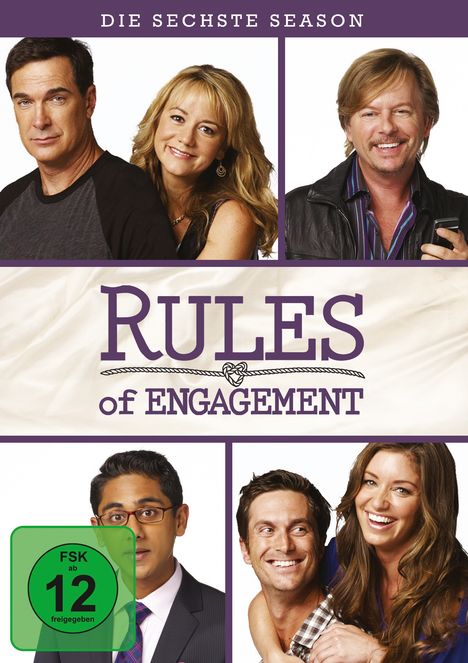 Rules Of Engagement Season 6, 2 DVDs