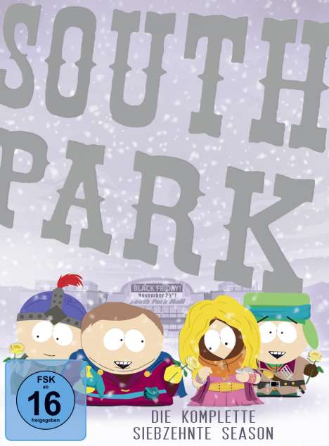 South Park Season 17, 2 DVDs